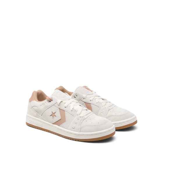 Converse Shoes - Converse Womens AS-1 Pro Low Top Sneakers Egret Vachetta Beige Gum Size 8
